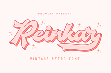 Reinkar - Retro Script Font