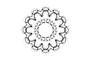 Ornamental Black White Mandala Pack, a Decorative Illustration by NJ Himel (Thumbnail 43 of 103)