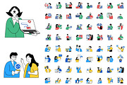 Bundle Flat Concept Illustrations, a Finance Illustration by alexdndz (Thumbnail 5 of 16)