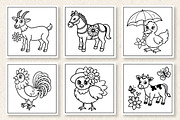 Cute Cozy Farm Animals Coloring Book, an Arts & Entertainment Photo by Wow Magic (Thumbnail 3 of 3)
