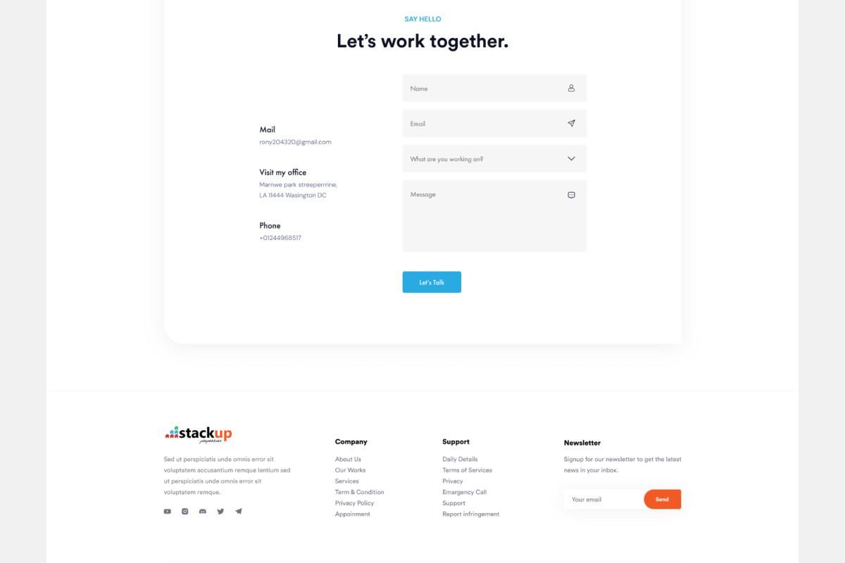 Business Consulting Figma Template, an UI Kit Template by ArtGalaxy (Photo 3 of 4)