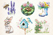Spring Seasonal Elements Clipart, an Illustration by Dream Creation (Thumbnail 6 of 6)
