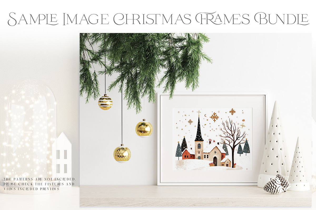Christmas Frame Bundle - 140 Mockups, a Mockup by mock-ups (Photo 19 of 22)