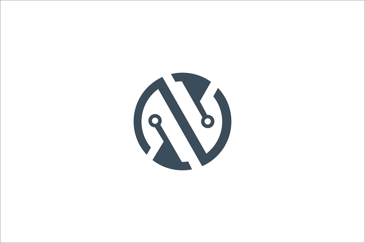 CN or NC logo and icon design, a Branding & Logo Template by mrshamsjaman