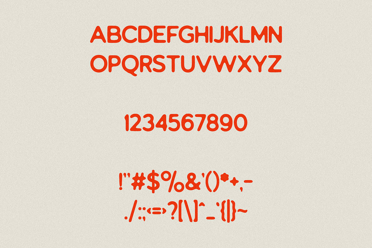 CLAWS - Vintage & Round Sans Serif, a Sans Serif Font by Mikhail Fukurou (Photo 7 of 8)