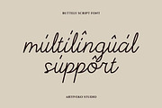 Buttely Signature Script, a Script Font by Artiveko (Thumbnail 3 of 5)