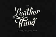 Leatherhand Stencil Fontduo, a Sans Serif Font by Anxiety Studio (Thumbnail 1 of 16)
