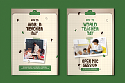 Genial - World Teacher Day Flyer, a Flyer Template by Attype (Thumbnail 3 of 4)