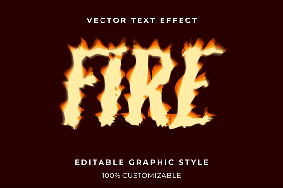 Flaming Fire Text Effect preview 3