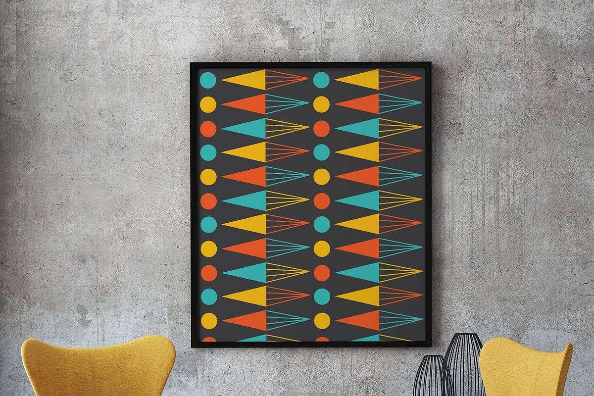 Midcentury Modern Retro Design Kit, a Pattern Graphic by Pacific Modern Art (Photo 31 of 89)