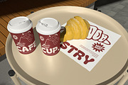 Coffee Shop Pastry Branding Mockup, a Packaging Mockup by Permadi Creative (Thumbnail 3 of 5)