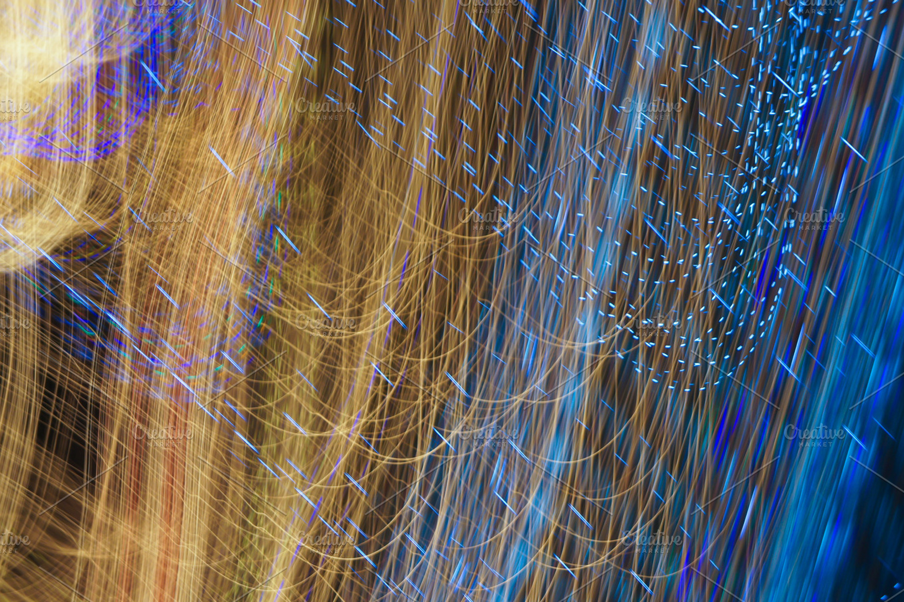 Abstract Blue Light 16