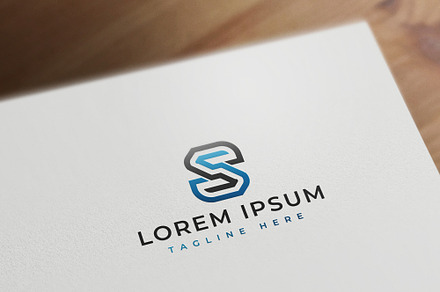 S letter logo