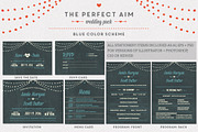Perfect Aim Wedding Pack, an Invitation Template by Every Tuesday (Thumbnail 3 of 5)