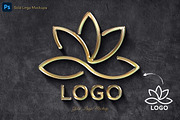 Gold Logo Text and Logo Effects, a Design Template by Andrew Skoch Design (Thumbnail 1 of 5)