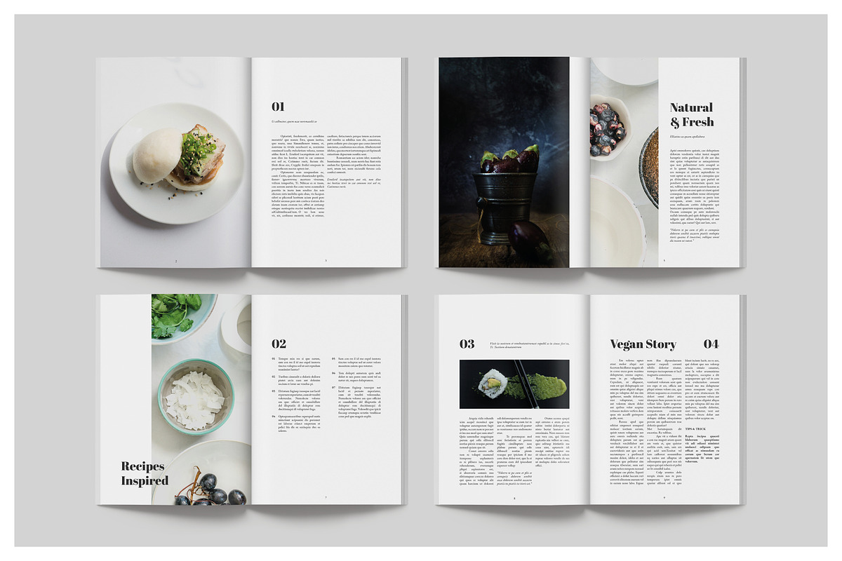 ESENSIAL Recipes Book Cookbook, a Magazine Template by Arif Tri Ananta (Photo 2 of 14)