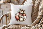 Whimsical Summer Cat Clipart, an Illustration by OK Design (Thumbnail 5 of 6)