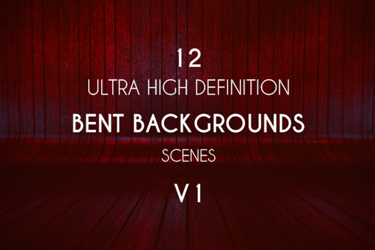 12 UHD Bent Background Scenes V1, an Object Graphic by LuisFaus (Photo 3 of 5)