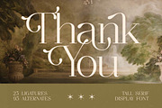 Agiantie | Elegant Tall Serif, a Serif Font by timelesstype.co (Thumbnail 20 of 20)