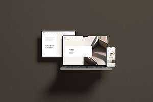 Beige Branding Mockup Bundle