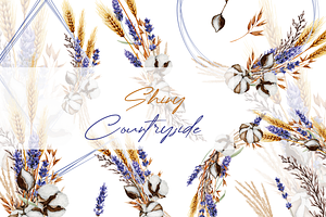 Shiny Countryside Illustration