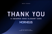 Morheus – Squared Edge Elegant Sans, a Sans Serif Font by Drizy (Thumbnail 10 of 10)