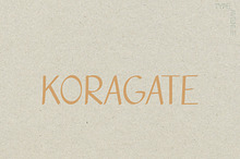 Koragate Font