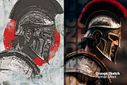 Grunge Sketch Portrait Effect, an Action Add-On by Amorjesu.com (Thumbnail 20 of 21)