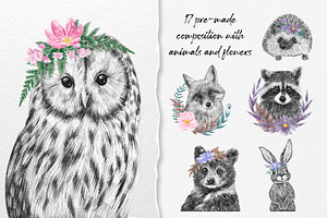 Forest Animals Portraits