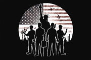 America Worker Vector Bundle, an Illustration by jahid234 (Thumbnail 12 of 21)