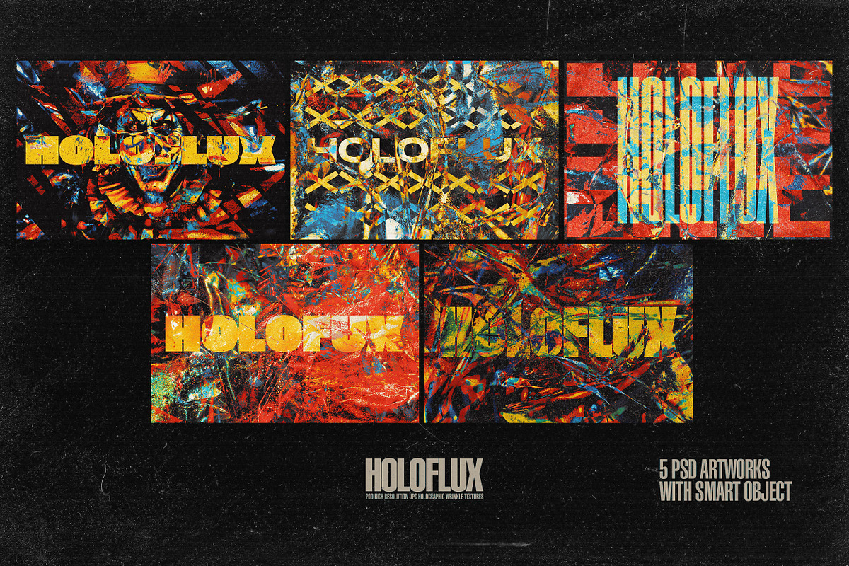 Holoflux Textures Volume II, a Texture Graphic by nicholasasmita (Photo 7 of 16)