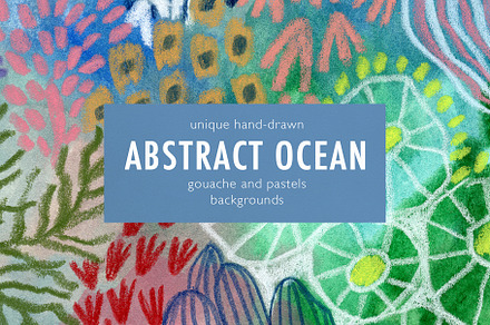 Unique Abstract Ocean Backgrounds, a Background Graphic by ArtPavo