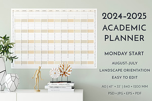 20242025 Academic Planner MO Start