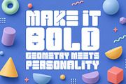 PLUMPIX BOOM - Bold Big Blocks, a Sans Serif Font by HypeWorksCo (Thumbnail 2 of 15)
