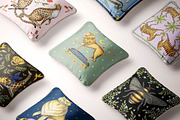 Silk Cushion with Braid Mockup Set, a Product Mockup by creatsy5 (Thumbnail 15 of 20)