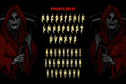 Comangs Typeface, a Blackletter Font by alit design (Thumbnail 11 of 20)