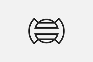 initial letter H sphere globe logo, a Branding & Logo Template by Rasagama Studio