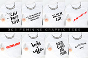 Big Bundle-Feminine Graphic Tees, a Background Graphic by iloladesign (Thumbnail 3 of 36)