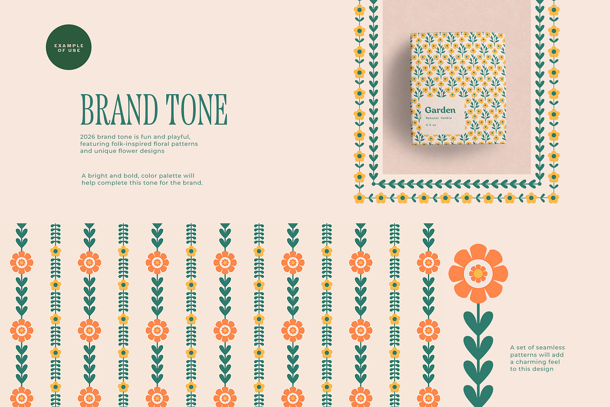 Blossom - Patterns, Shapes & Frames, a Pattern Graphic by Basia Stryjecka (Photo 32 of 35)