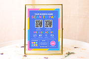 Colorful Scan to Pay sign, a Stationery Template by SunshineStudioBoutique (Thumbnail 6 of 10)