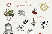 Handmade Quirky Wedding Map Creator, an Object Graphic by Laras Wonderland (Thumbnail 12 of 14)