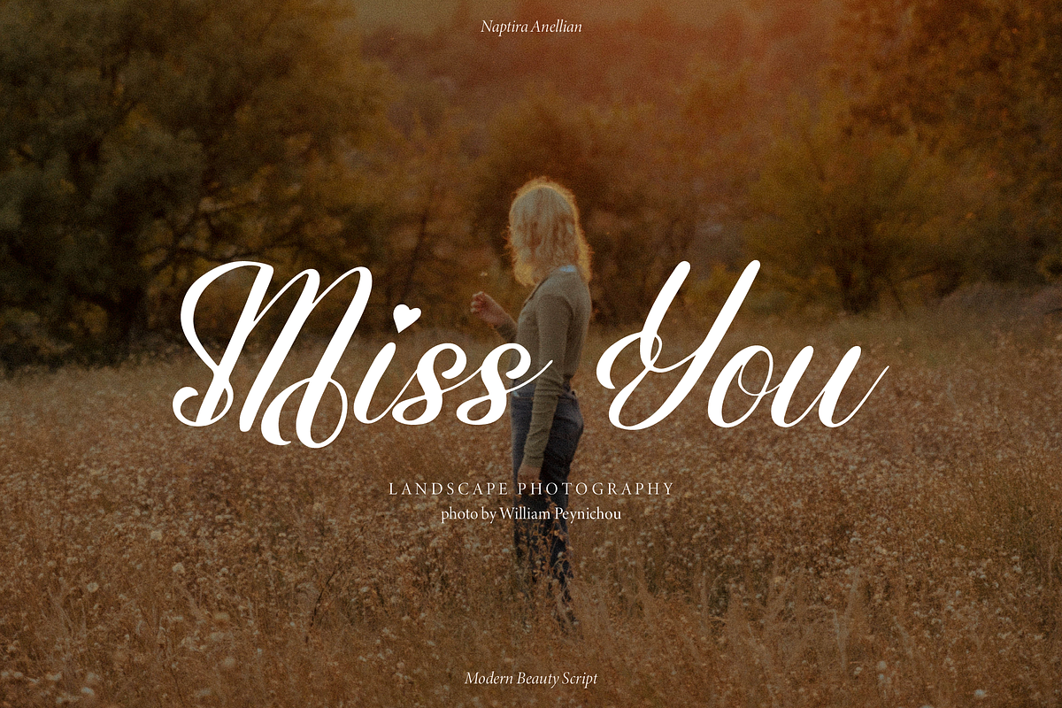 Naptira Anellian | Beauty Script, a Script Font by gracetype_studio (Photo 6 of 15)