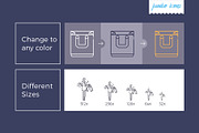 Commerce-Shopping Line Icons V2, an Outline Icon by Jumbo Icons (Thumbnail 3 of 5)
