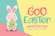 Goo Easter Font, a Sans Serif Font by khurasan (Thumbnail 1 of 5)
