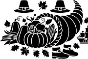 Thanksgiving Harvest SVG Bundle, an Illustration by Designs_River (Thumbnail 3 of 48)