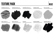 Procreate Texture Brush Pack 02, a Brush Add-On by Quiver Supply Co. (Thumbnail 8 of 9)