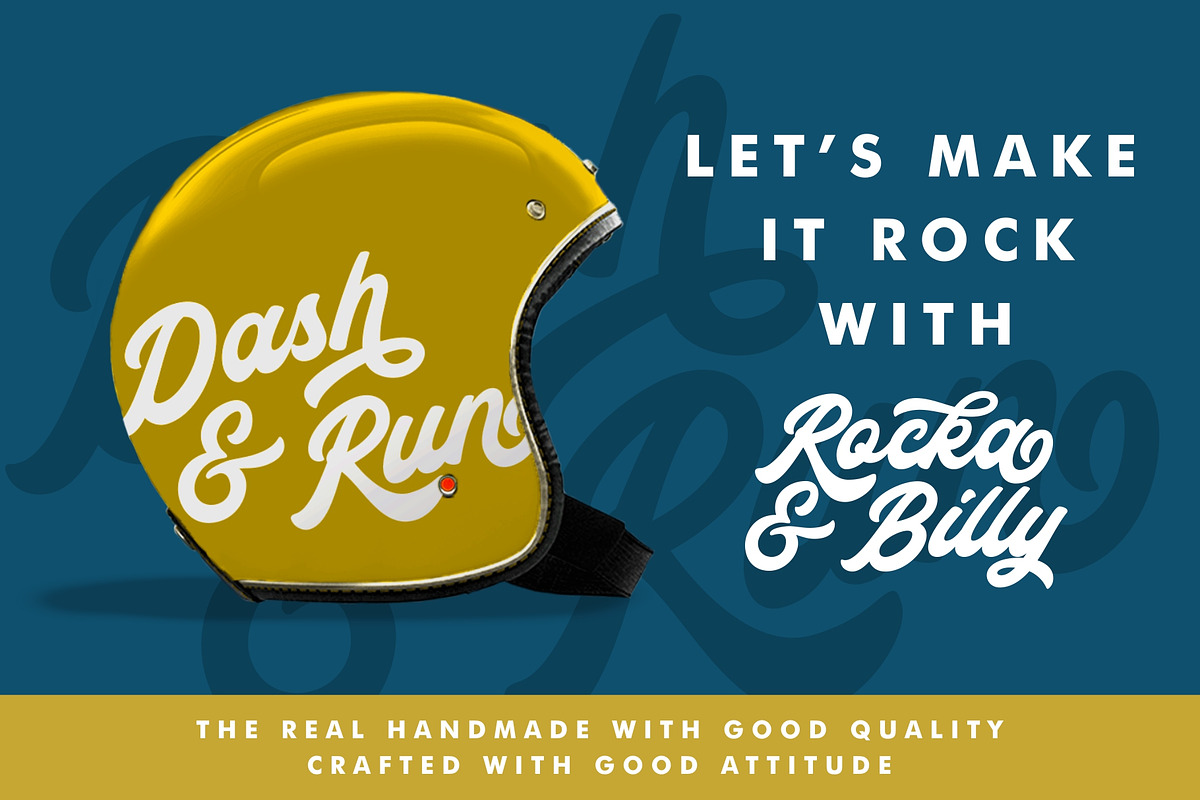 Rocka & Billy, a Script Font by YdhraStudio (Photo 13 of 15)