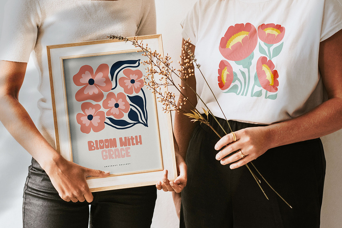 Modern Flora. 2 | Wall Art Creator, an Object Graphic by Leleka.Store (Photo 11 of 19)