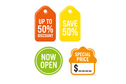 Discount tags & sale banner vector, an Object Graphic by zahidhossainalif (Thumbnail 3 of 3)