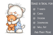 Whimsical Cute Cat Sublimation, an Illustration by Pixels.Craft (Thumbnail 3 of 6)